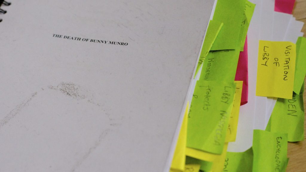 The Death of Bunny Munro (audiobook) — production still 1