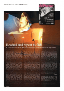 Art Review: Rewind and Repeat to Fade