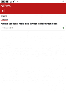 BBC News: Halloween Hoax