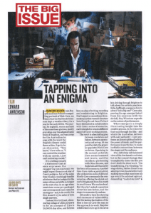 Big Issue: Tapping into an Enigma