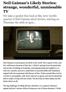 Den of Geek: Likely Stories