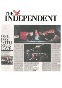 The Independent: One Day with Nick Cave
