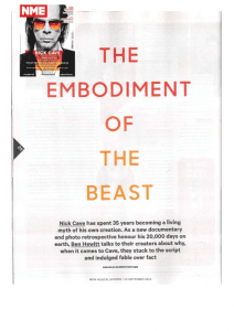 NME: 20,000 Days on Earth