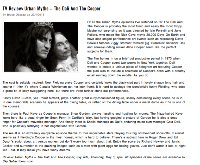 Beyond The Joke: The Dali & The Cooper