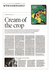 The Independent: Cream of the Crop
