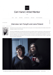 Interview with Ceri Hand
