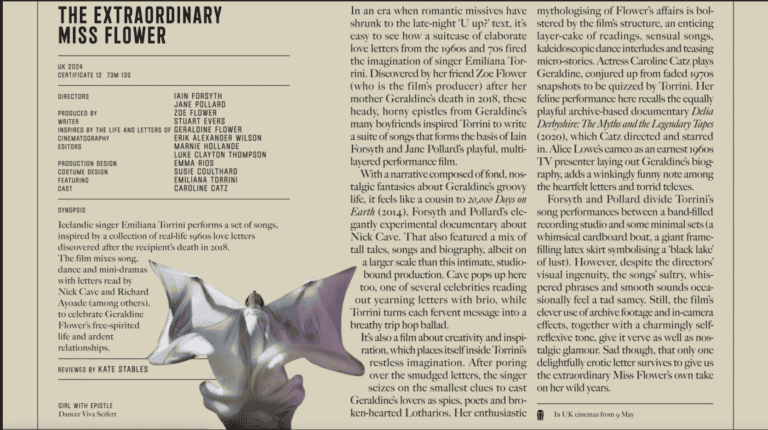 Sight & Sound: The Extraordinary Miss Flower