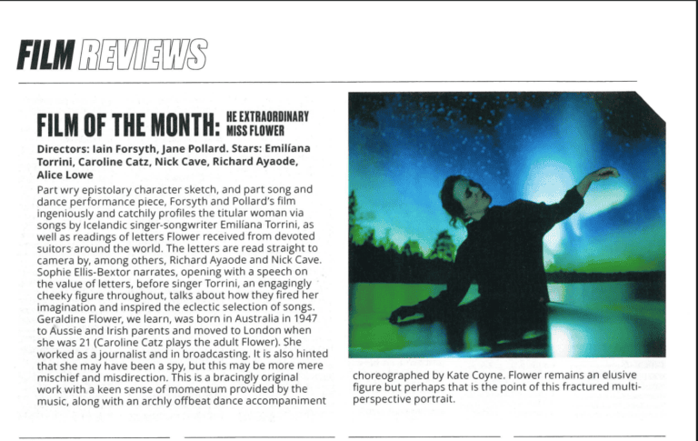The Crack: Film Of The Month – The Extraordinary Miss Flower